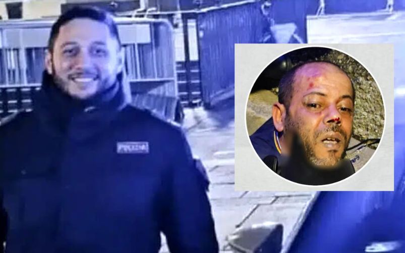 poliziotto accoltellato Milano