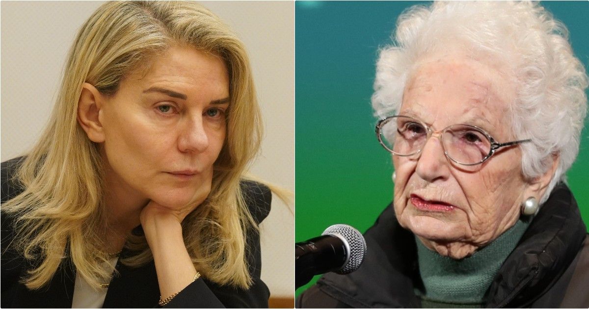 Elena Basile che dà della nazista Liliana Segre