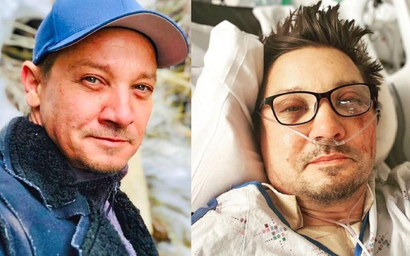 Jeremy Renner ritorna a camminare