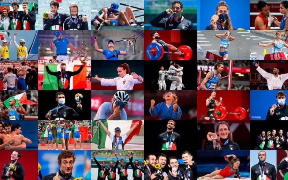 Tokyo 2020 tutte le medaglie dell'Italia