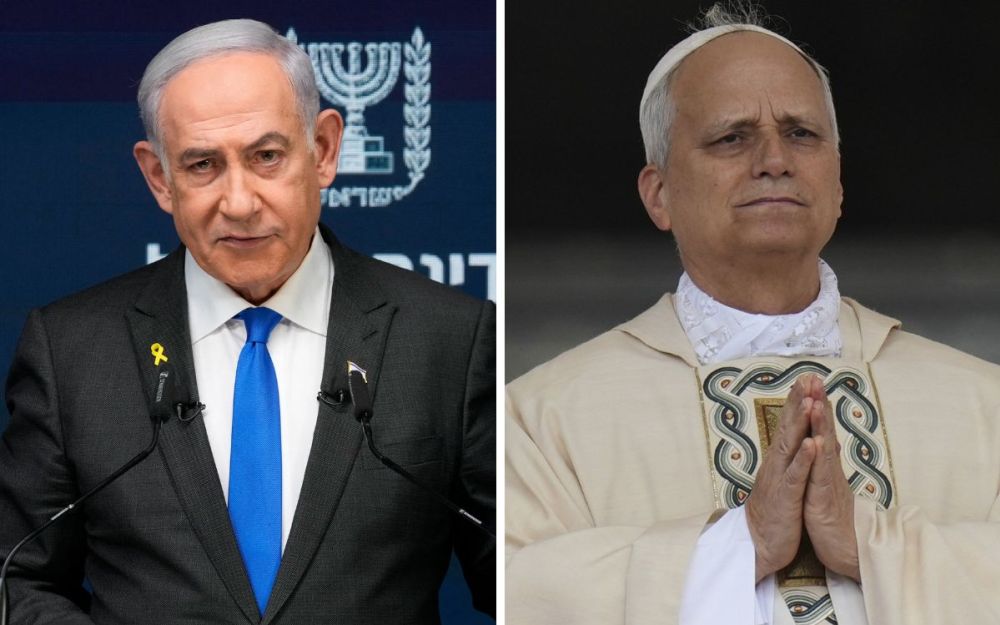 Netanyahu Papa Leone XIV