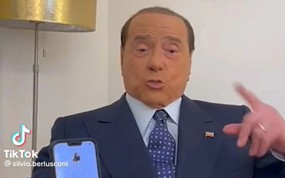 Berlusconi su tik tok
