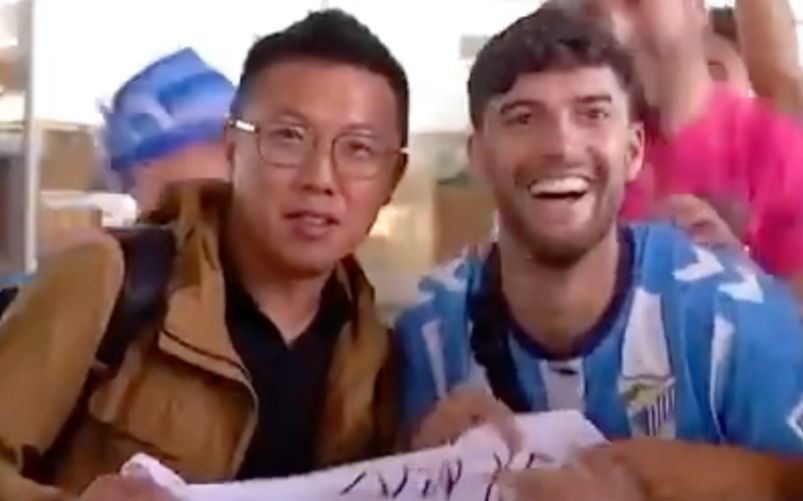 Malaga tifosi acclamano finto acquisto