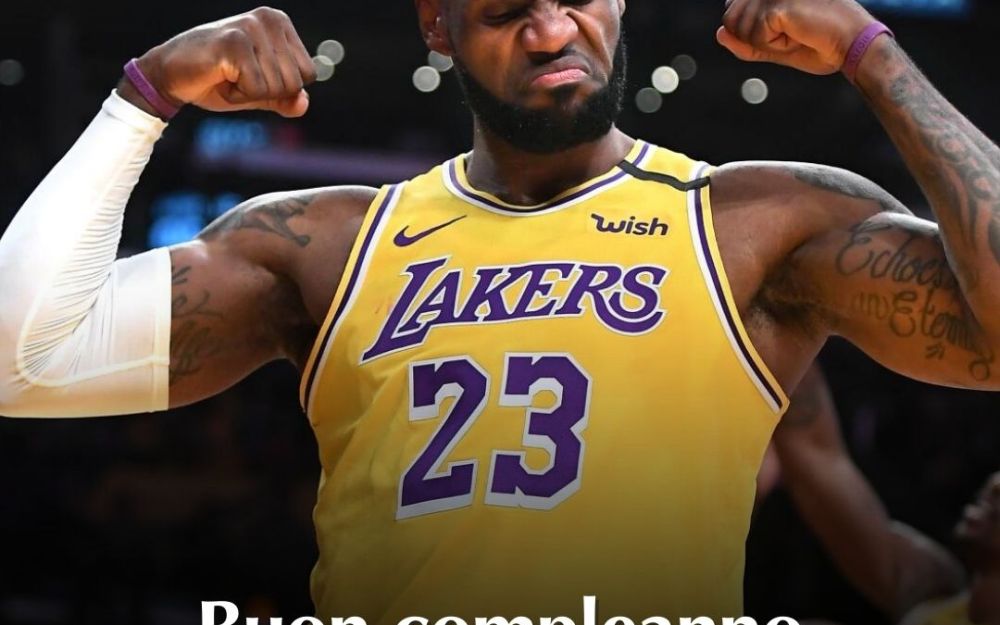 Buon compleanno Lebron James