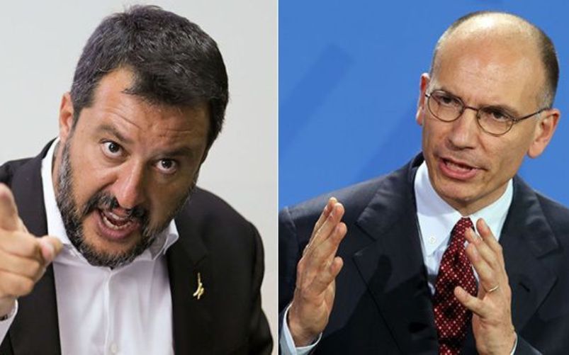 letta e salvini