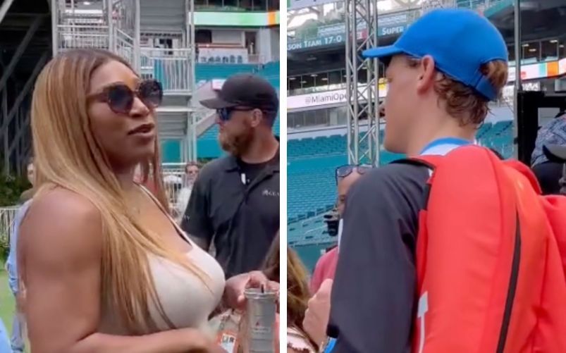 Jannik Sinner Serena Williams