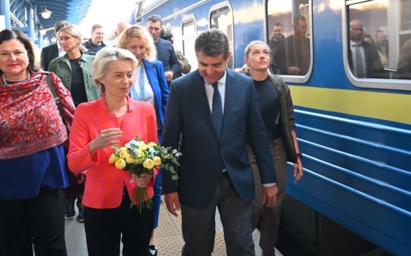 Von der Leyen a Kyiv