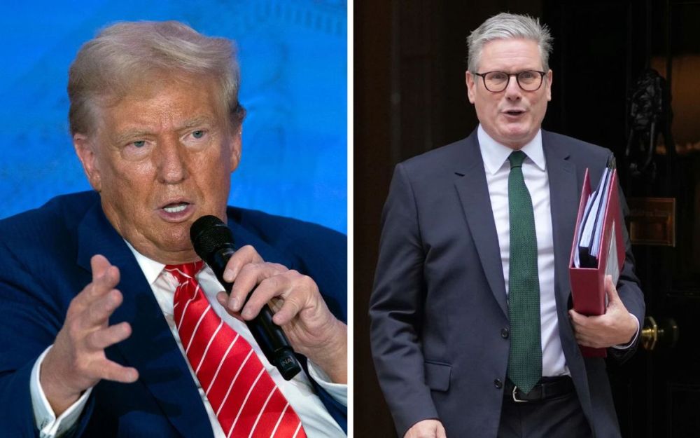 Starmer da Trump