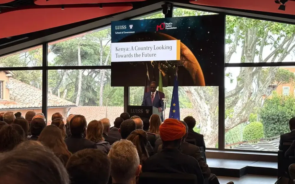 MedOr e Luiss incontrano il presidente Ruto, Kenya strategico per il futuro