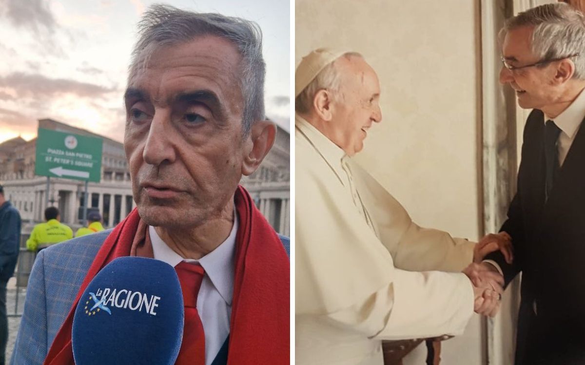 Nelson Castro e Papa Francesco
