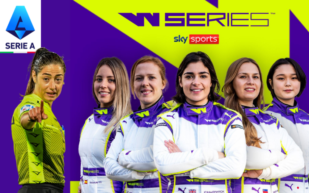 Formula1 e Serie A si colorano di rosa