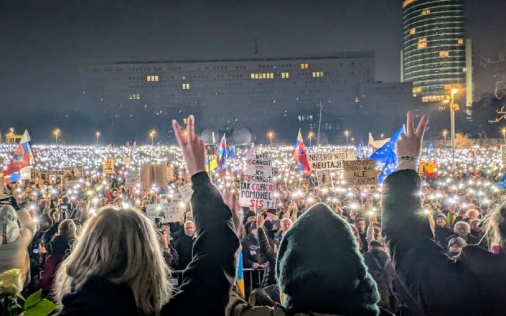 proteste Slovacchia