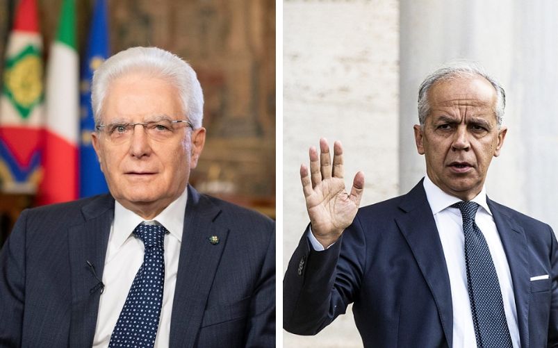 Mattarella e Piantedosi