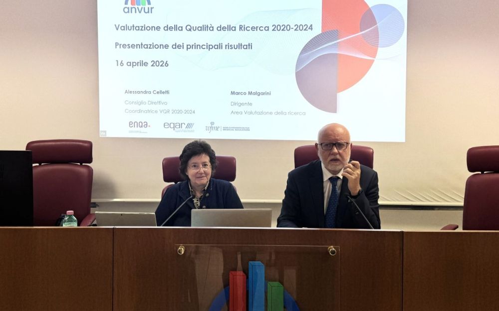 L’Anvur conclude la Valutazione della Qualità della Ricerca 2020-2024