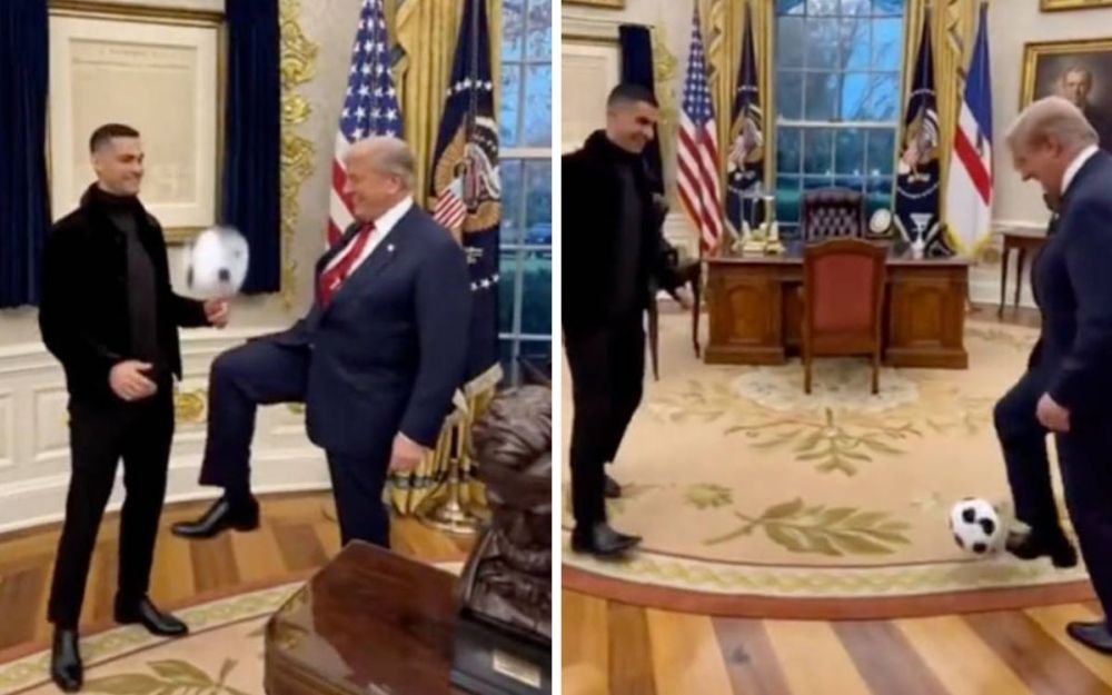 Donald Trump Cristiano Ronaldo