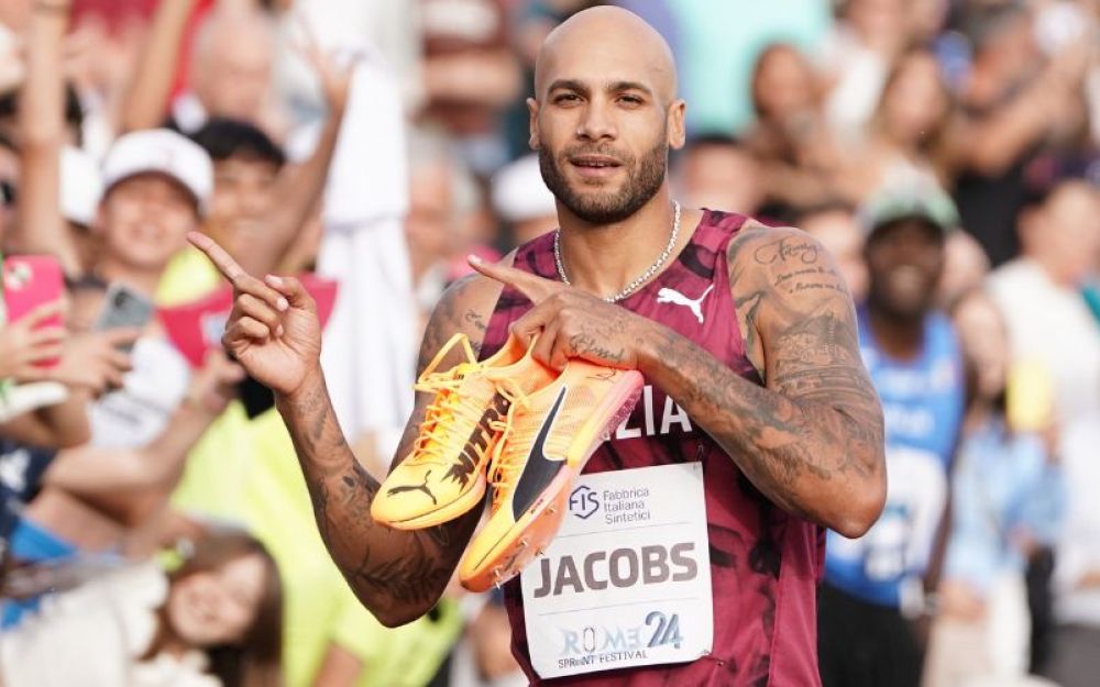 Marcell Jacobs Roma Sprint Festival
