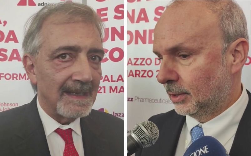 Schillaci e Rocca evento sanità Adnkronos