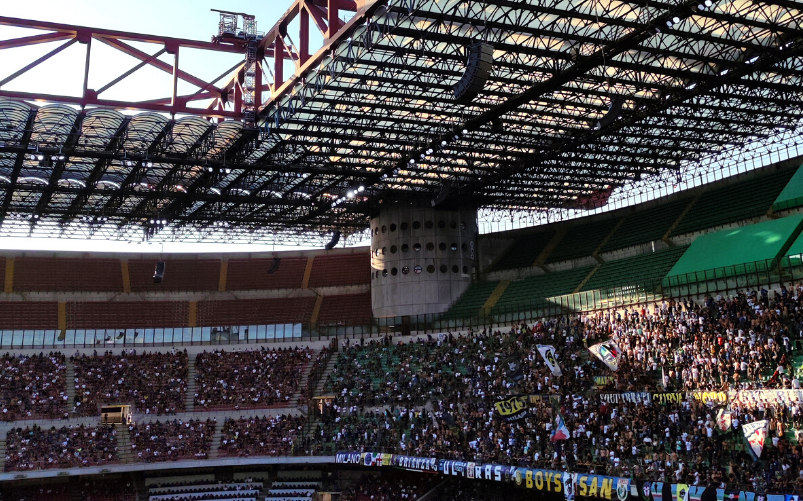 Inter Genoa San Siro Curva Nord