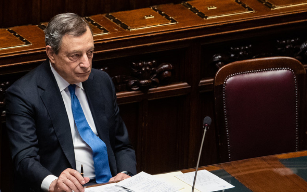 Mario Draghi si recherà in Senato questa mattina alle ore 9:30 per le sue comunicazioni con voto