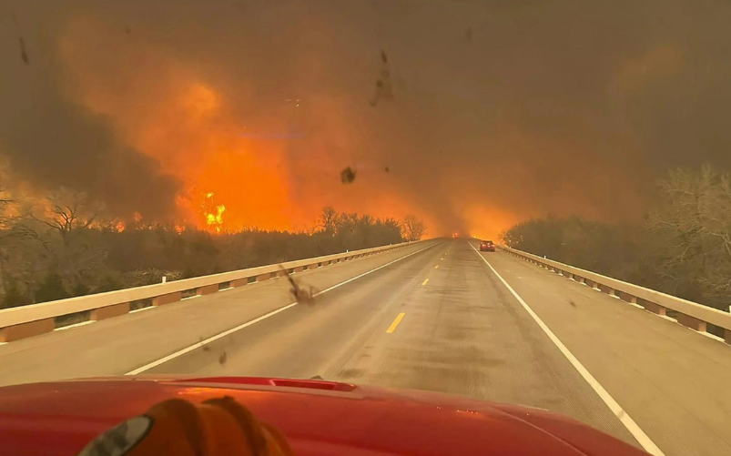 Texas incendi