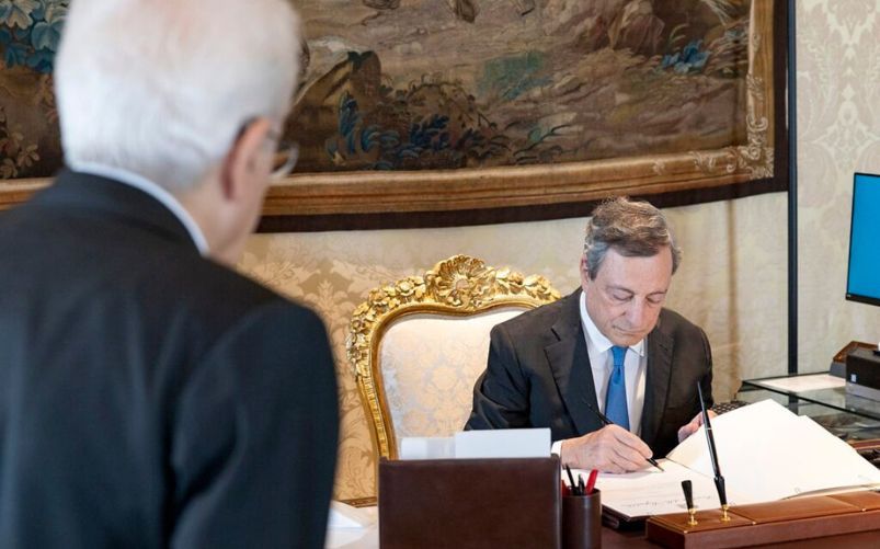 Fine del governo Draghi