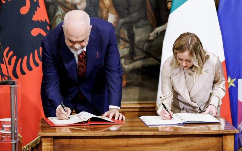 Albania- Italia, accordo migranti