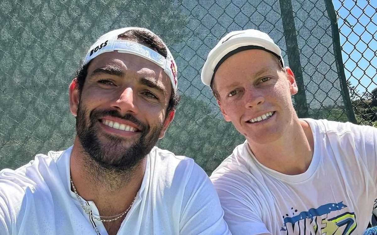 Sinner e Berrettini a Montecarlo si allenano insieme - IL VIDEO