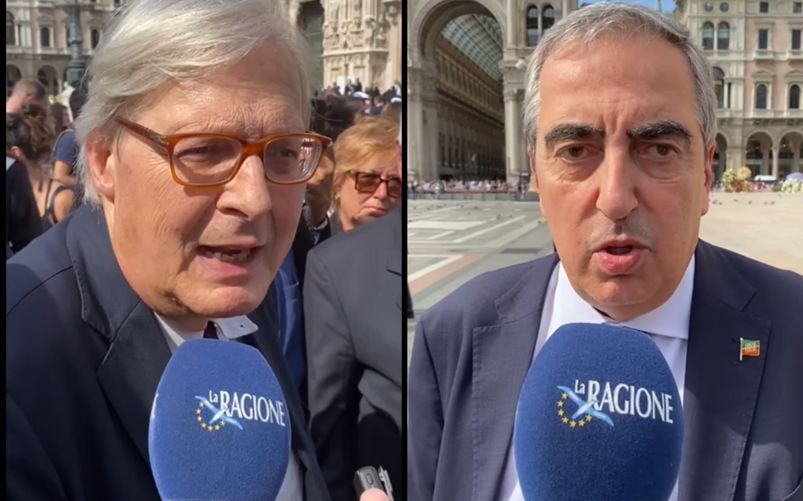 Sgarbi e Gasparri ricordano Silvio Berlusconi
