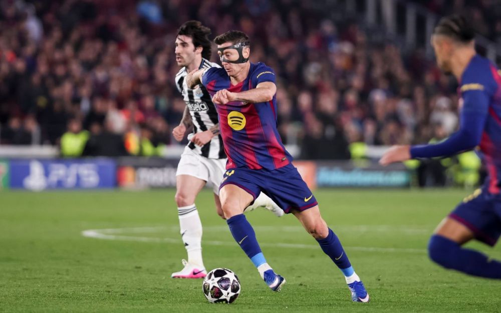 Il Newcastle dura un tempo, poi il Barça dilaga e vola ai quarti di Champions