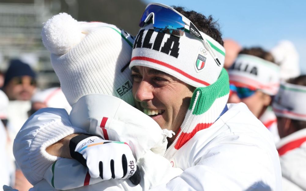 Milano-Cortina, bronzo Barp-Pellegrino nella team sprint di fondo