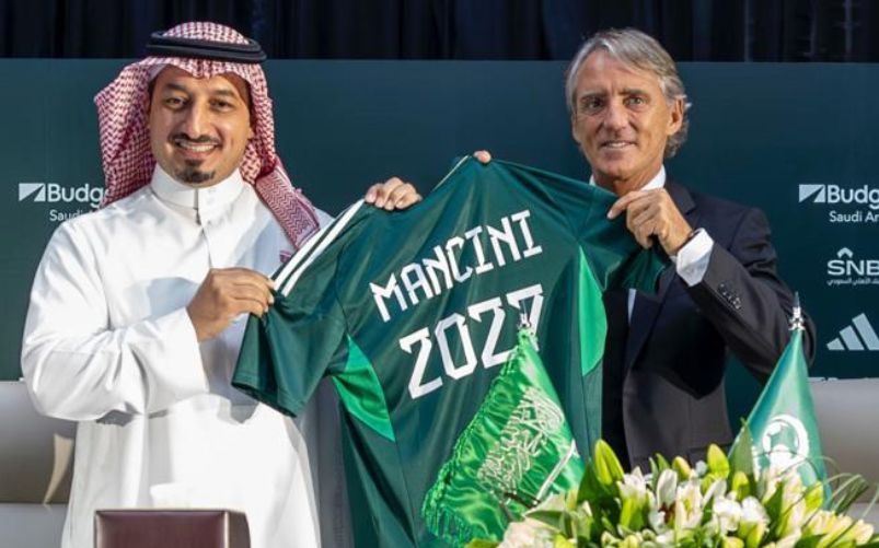 Mancini nuovo ct dell’Arabia Saudita