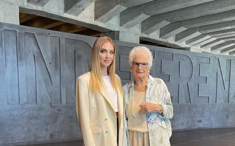 Liliana Segre e Chiara Ferragni