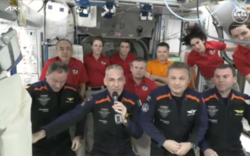 Ax-3 arriva all'ISS