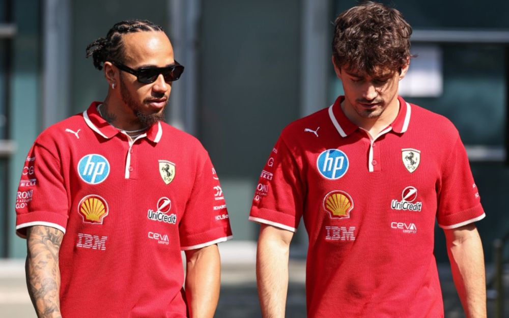 Leclerc e Hamilton