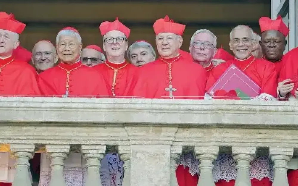 cardinali balcone leone xiv
