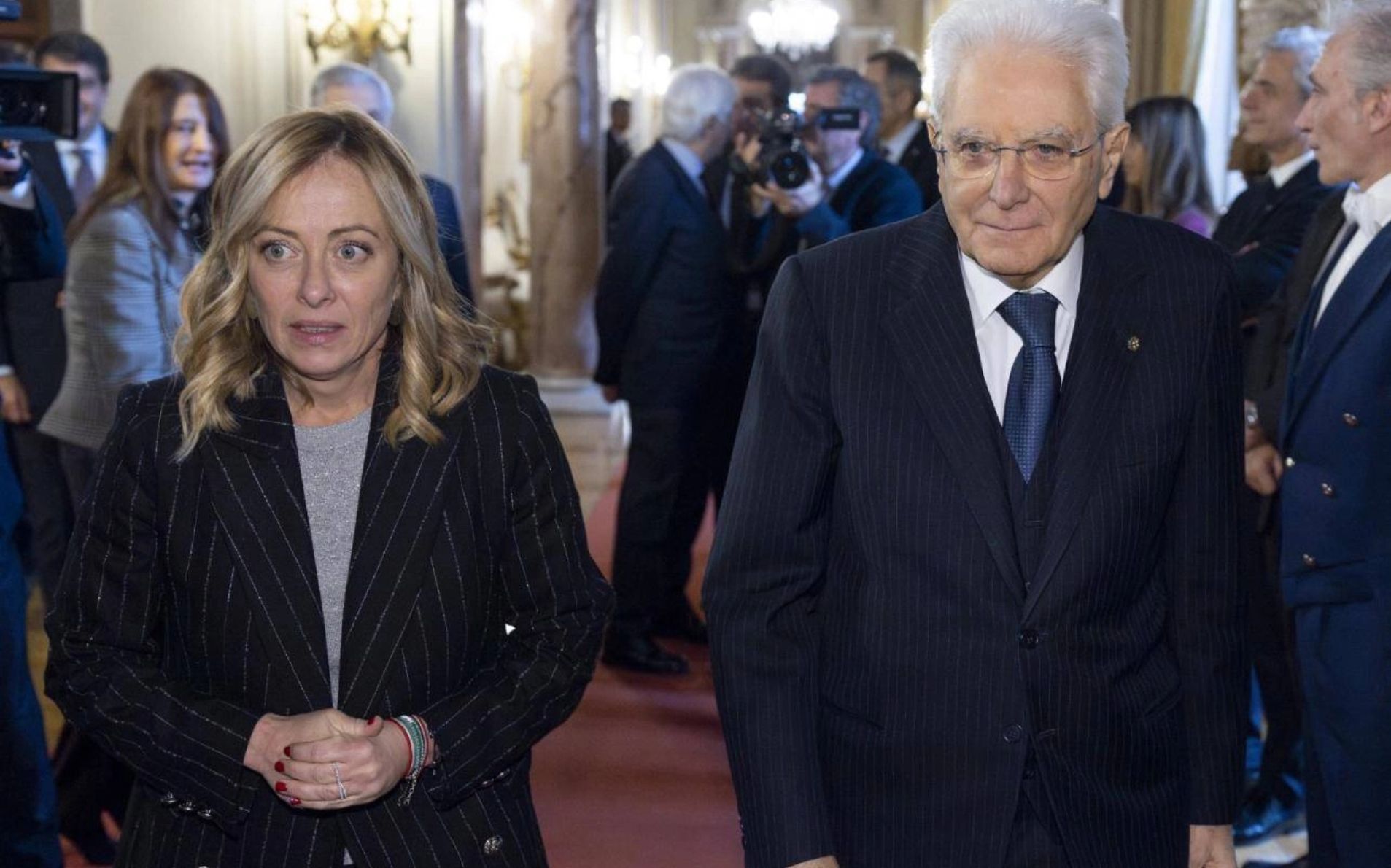 Meloni Mattarella