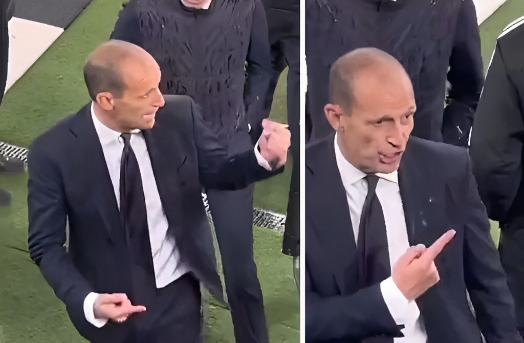 allegri sfotto napoli