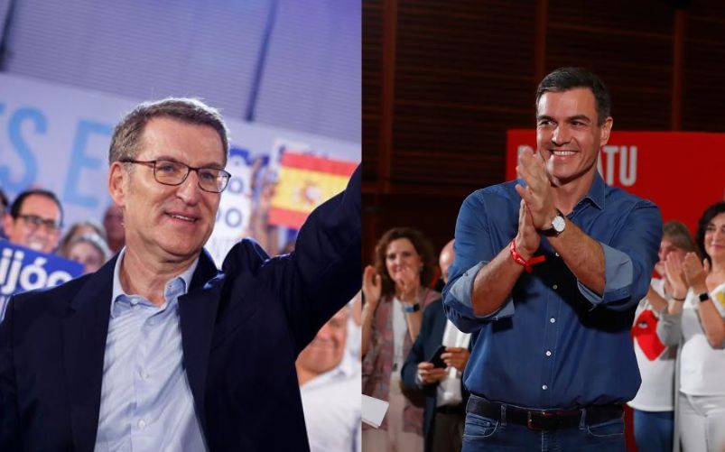 Spagna vincono i moderati