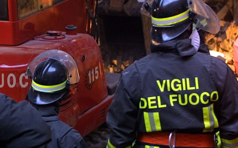 Incendio Casa dei coniugi Milano