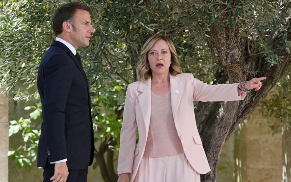 Macron Meloni aborto