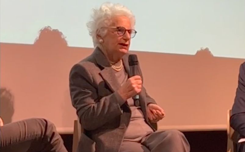 Liliana Segre ringrazia Fabio Fazio