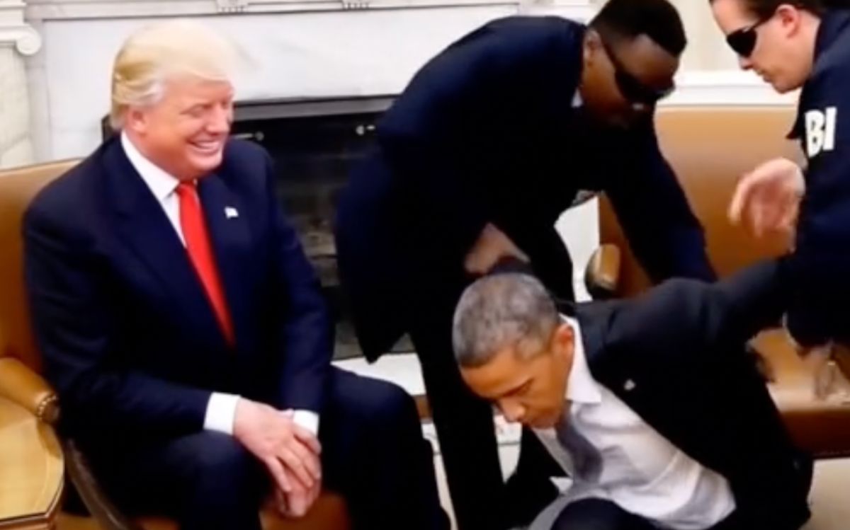 Obama arrestato