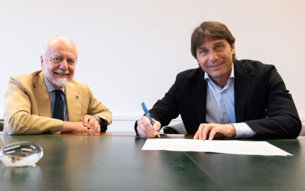 Conte nuovo allenatore del Napoli