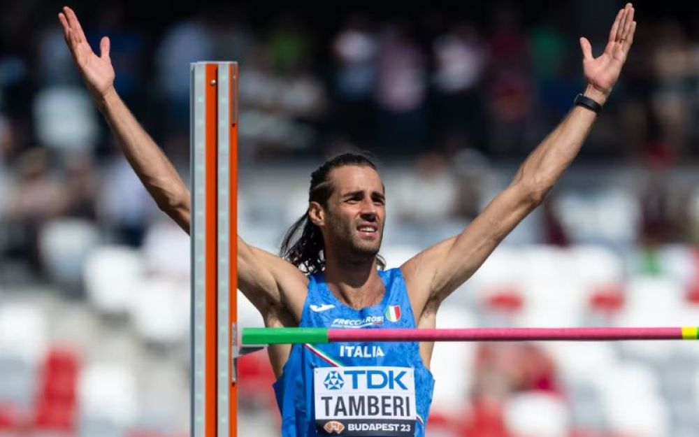 Gianmarco Tamberi medaglia d'oro