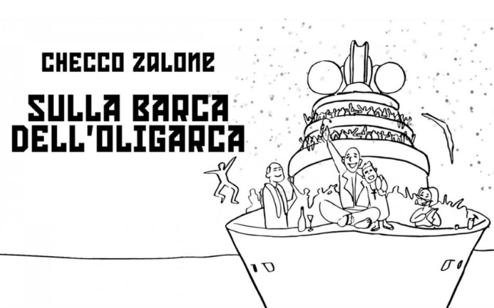 Sulla barca dell'oligarca