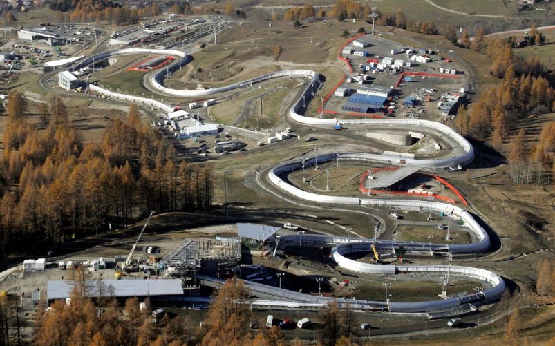 Pista di Bob a Cortina