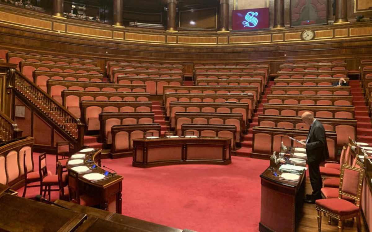 Banchi vuoti al Senato per la violenza di genere