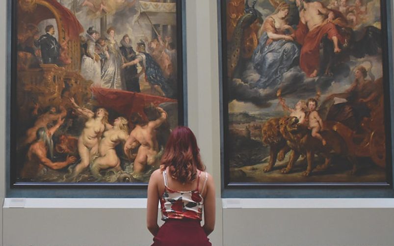 Visita al museo antistress