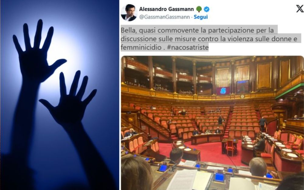 Assenteismo Senato disegno di legge contro la violenza sulle donne