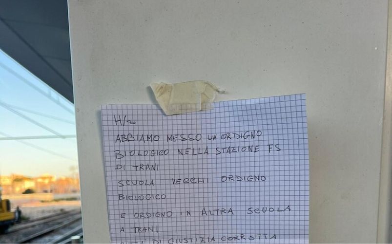 Allarme bomba a Trani